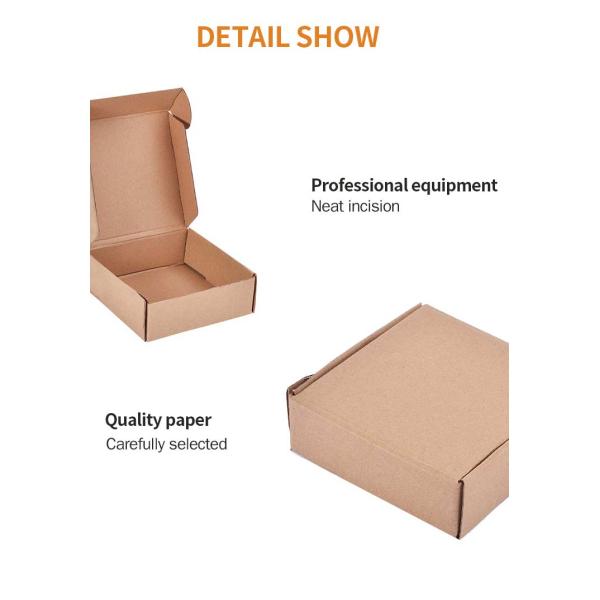 Creatrust Gift Filling Custom Packaging Folded Cooky Corrugated Spice Cosmetic Cake Kraft Paper Box