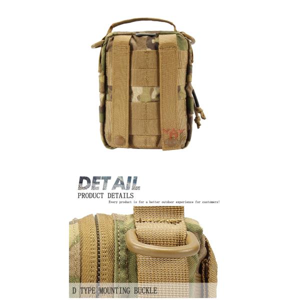 Tactical Molle Utility Pouch EMT Bag Portable Outdoor Hiking Military Pouch
