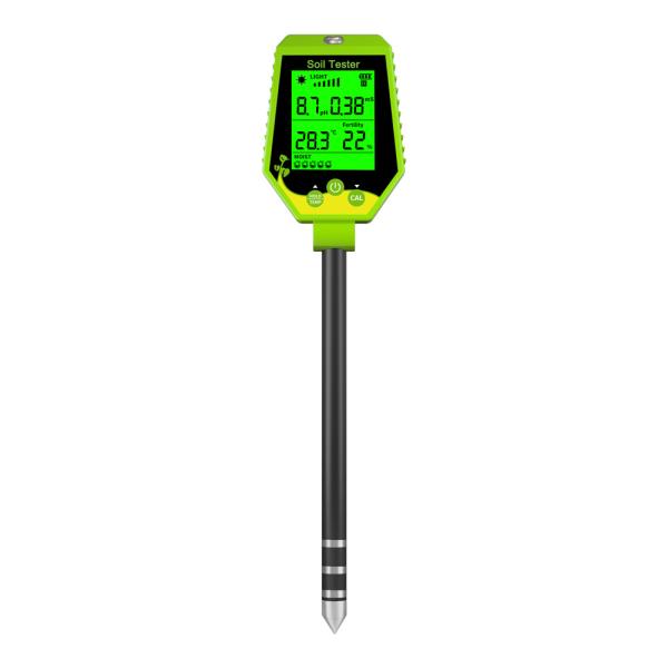 6 - In - 1 Soil Tester Kit Moisture/pH/Fertility/Sunlight/EC/Temp Meter For Garden Farm Indoor Plants
