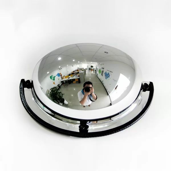 Indoor Hemisphere 1/2 1/4 Spherical Convex Safety Mirror / Wide Angle Mirrors