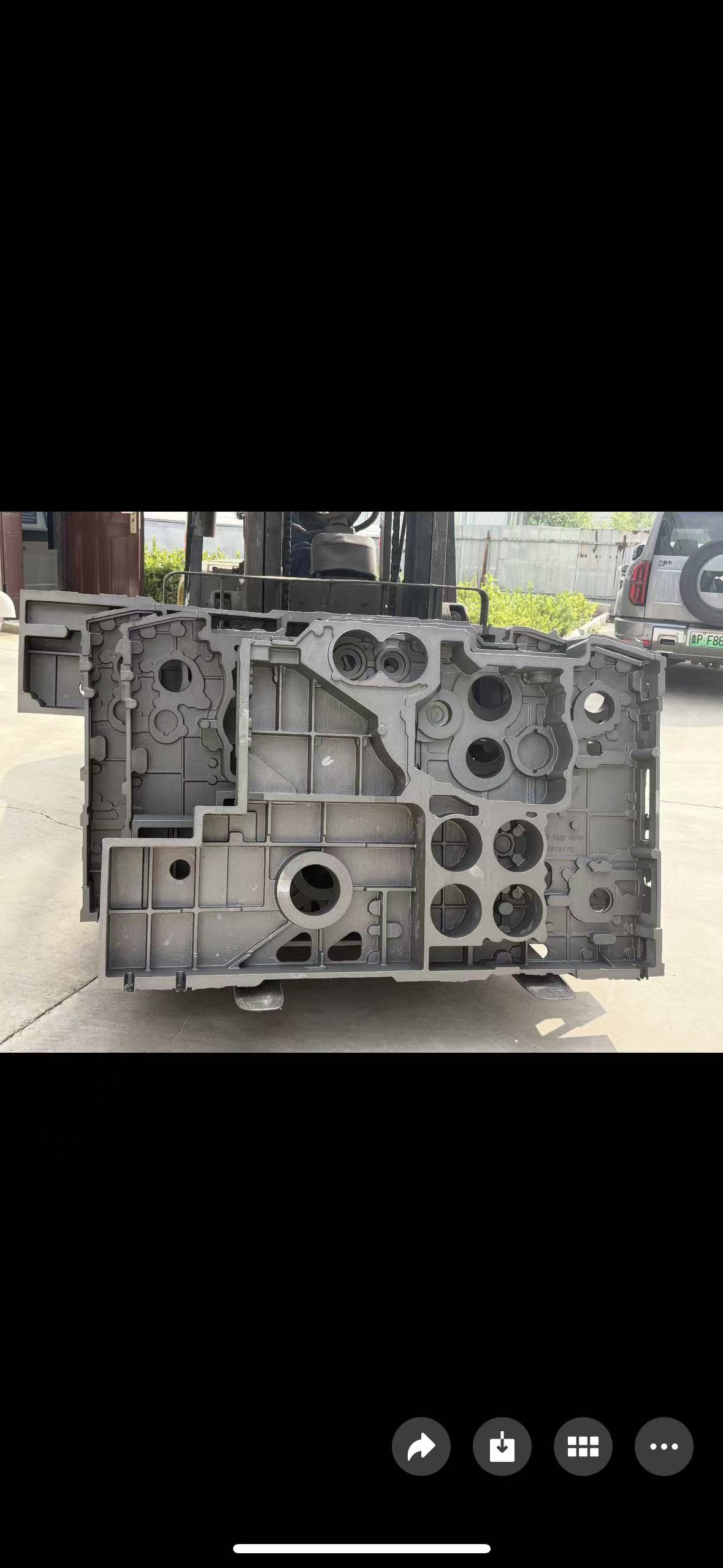 High Rigidity Textile Machine Wall Plate Casting with Good Vibration Damping and Stable Dimensional Accuracy for Air Jet Looms
