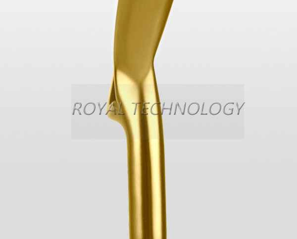 PVD Vacuum Coating Machine on Inox Products ,  Gold Plated For Golf Irons Parts