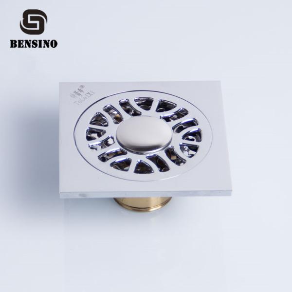 Chrome Plating 100MM Bathroom Floor Drain Strainer For Washing Machine