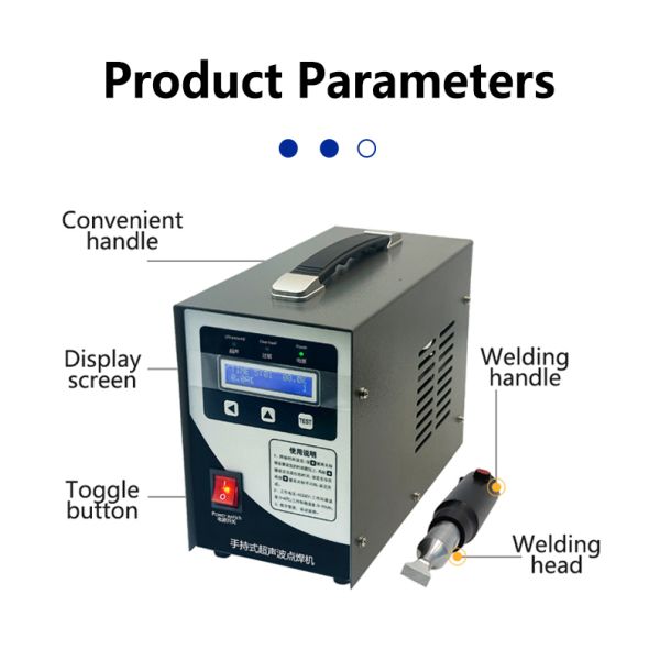 28KHz Ultrasonic Spot Welder For Plastics