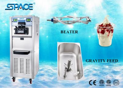 Floor Standing Single Flavor Ice Cream Machine , Commercial Grade Ice Cream Maker