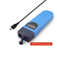 Exhibición azul del sistema LCD de Security Guard Monitoring del lector de la patrulla con modos leídos múltiples