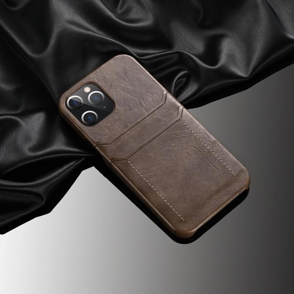 PU Leather Card Pocket Phone Case , Retro Phone Cover Eco Friendly  For Iphone
