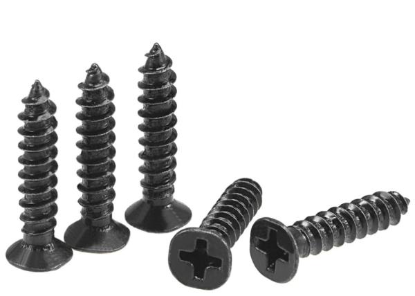 18-8 contre-enfonceur en acier inoxydable vis à affûter en acier noir SS304 2205 2507 904L 2207
