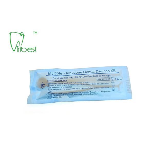Plastic 3 In 1 Disposable Dental Kit For Examination 3in1 Dental Kit