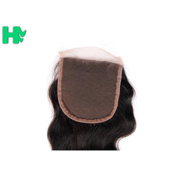 New Fashion 100% Human Hair Closure 4*4 Wefts Closure Extension Body Wave