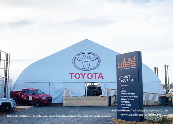 Large Marquee Curve TFS Tent For Trade Exhibition Hall