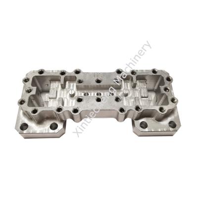 Silver CNC 5G Microwave Cavity Filter Sandblasting Anodizing Custom CNC Parts