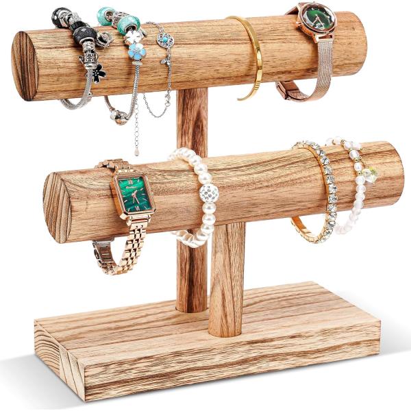 Upgrade Your Bracelet Display with our Custom T-bar Bangle Storage Rack and Organizer