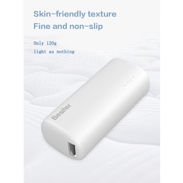 OEM/ODM Portable Power Bank 5000mah Polymer Output Power 10w Double USB ABS