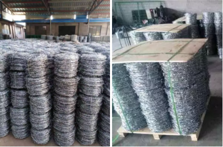 Колючая проволока экономической анти- ржавчины горячая гальванизированная для загородки тюрьмы безопасности