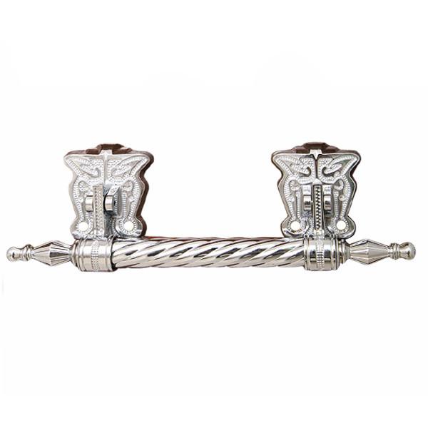 Caixões de Zamak e punhos 30 * 7,5 Cm do caixão do metal dos acessórios dos caixões