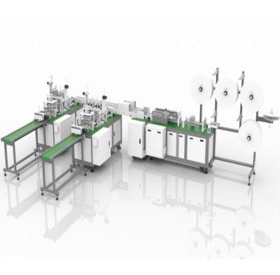Easy Operation Face Mask Making Machine Equipment Capacity 80-120 Pcs / Min