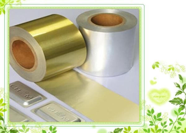 100 MIC Tropical Aluminum Foil Blister Packaging Materials High Barrier Against Moisture