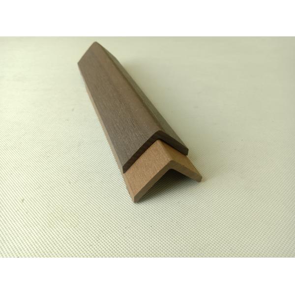 Exterior wall cladding panels wpc wall panel for outdoor UV resistant board 148mm x 21mm teak coffee brown color