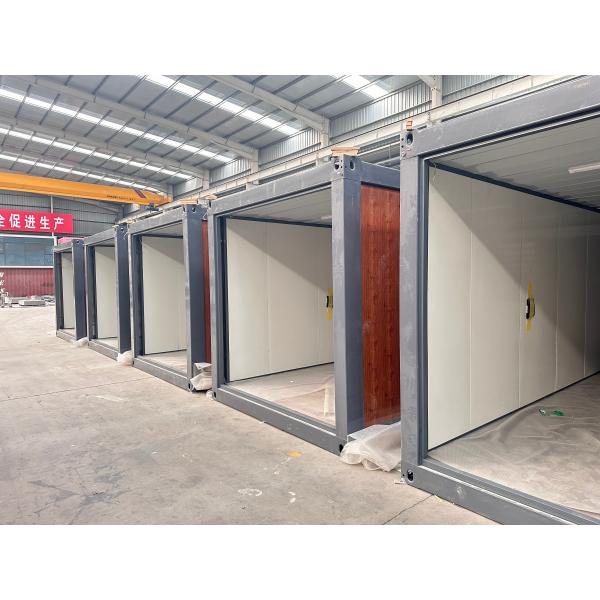 Custom Sandwich Panel House with Modular Tiny Design Prefab House Folding Container