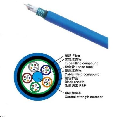 stranded loose tube mining flame-retardant optical fiber cable  for duct