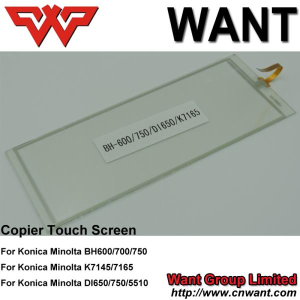 BH600 BH700 BH750 Copier touch panel copier touch screen For Konica Minolta Bizhub Copier Parts Factory