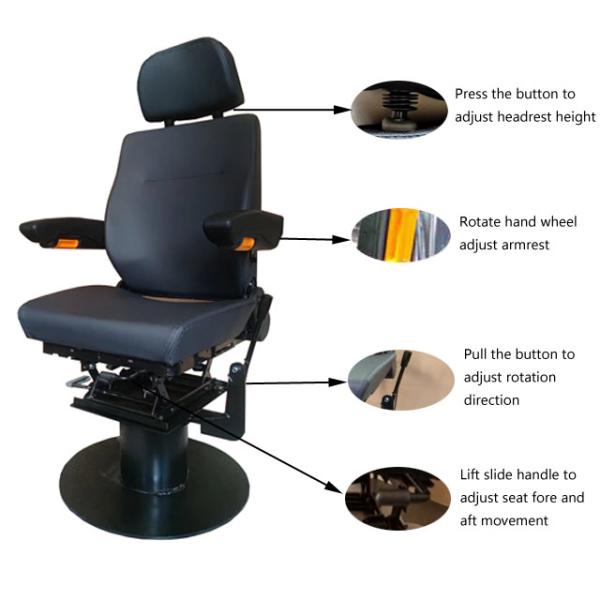 360 вращения статически регулируемые сиденья метро