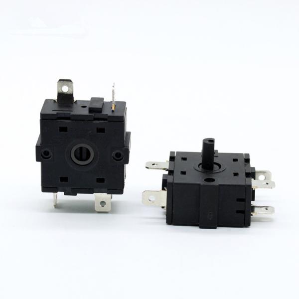360 Degree Rotary Angle Electric Oven Switch PA Material Metal Shaft