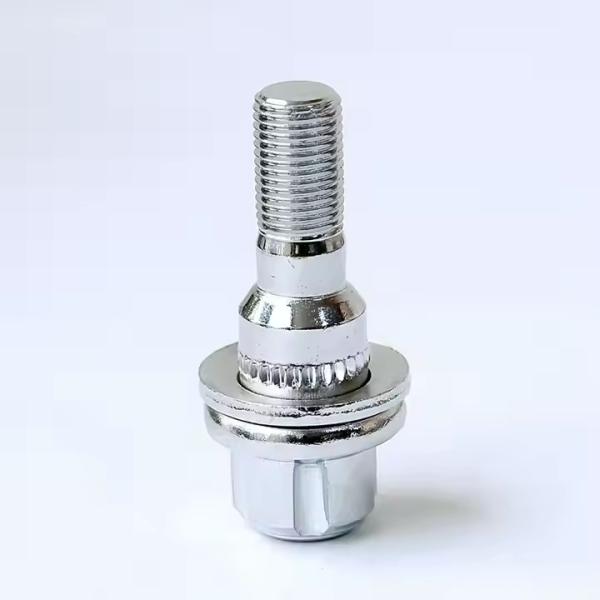 62mm Length Wheel Lock Lug Nut Anti Theft Wheel Nuts 19/21mm Hex