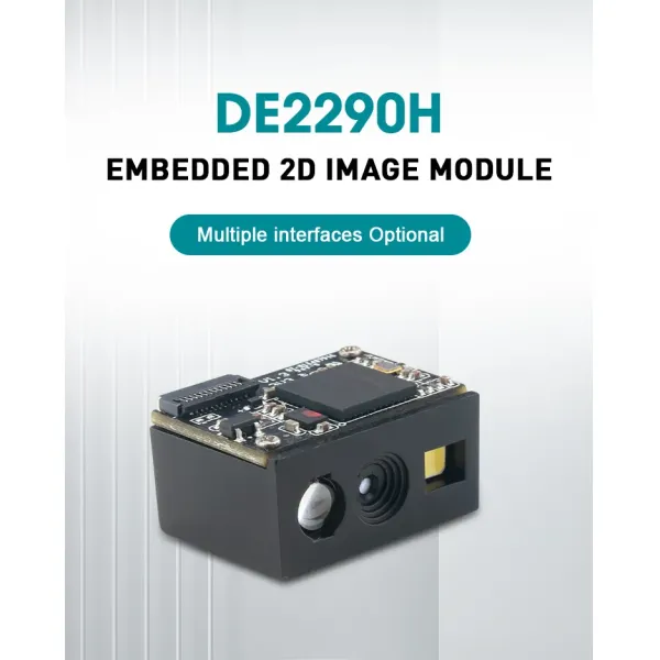 Fast Scanning 2D Barcode Scanner Module with 40-530mm Depth of Field and 35cm/S Scan Speed