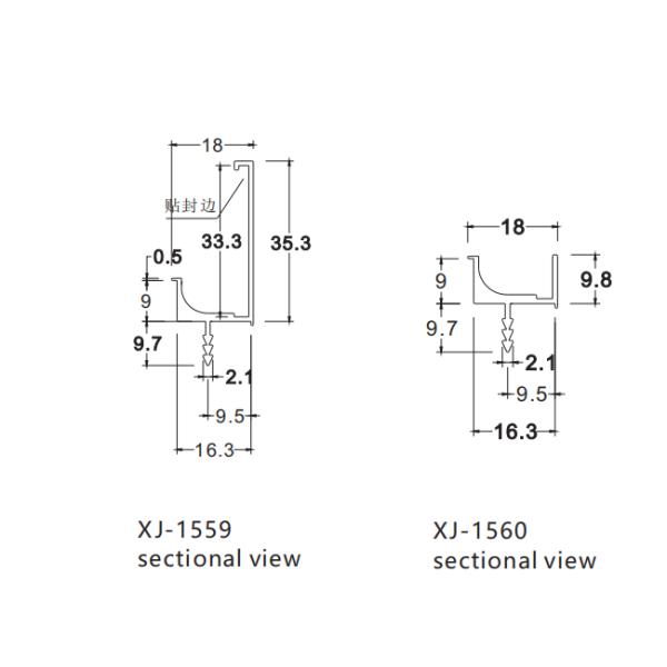 cozinha fácil Gray Aluminium Cabinet Handles da instalação de 397mm