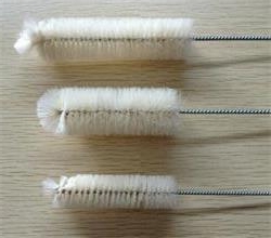 Goat Hair Tube Cleaning Brush