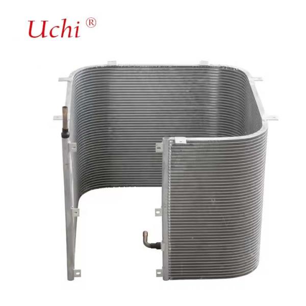 Energy Saving Serpentine Transverse Fin Microchannel Heat Exchanger Microchannel Condenser
