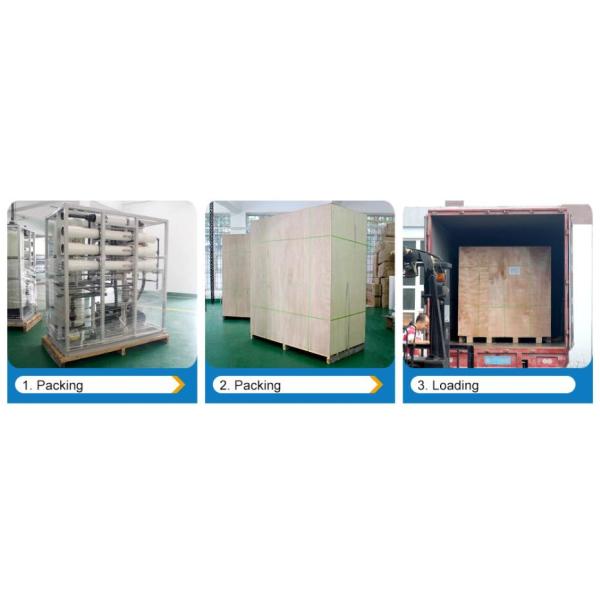 Ultrapure система очистки воды обратного осмоза 0.5-5m3/H