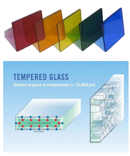 Customized 10mm Toughened Glass Safety Decorative Laminated Glass