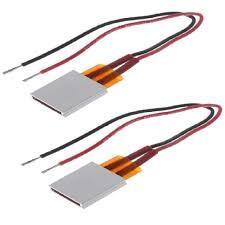 Screw Fixing PTC Heating Element DC AC 12V 110V 240V Full Clad And Wired