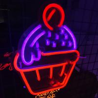 Ice Cream Dessert Silica Gel Cuttable Neon Signs Western Restaurant Sign 8×12mm