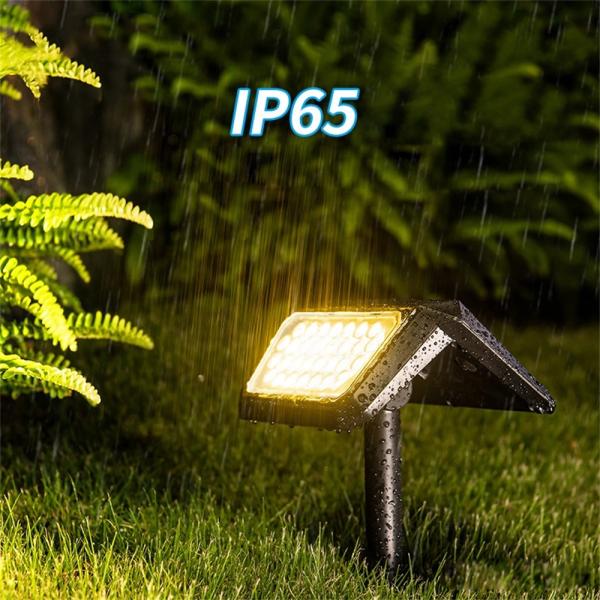 Solar Power Garden Flood Light for Patio Pathway Driveway Pool Input Voltage V DC 5.5V