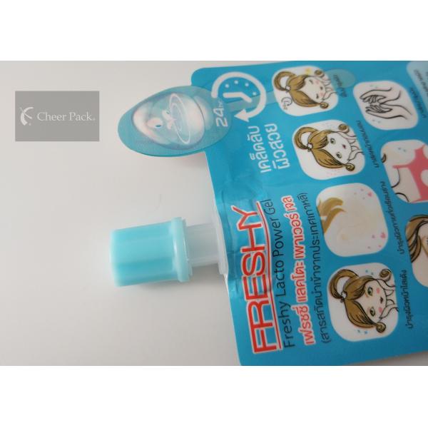 Pequeña categoría alimenticia plástica de los casquillos del canalón del diámetro 5m m con los materiales del PE, color blanco