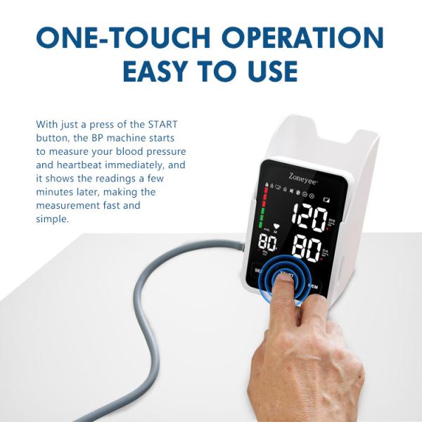 Cheap Price Automatic Portable Upper Arm Type Digital Sphygmomanometer BP Meter Digital Blood Pressure Monitor