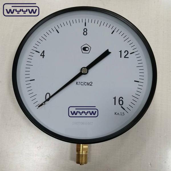 2 Inch Dial Size High Pressure Meter with 304 Stainless Steel Case - Industrial Pressure Gauge Manometer