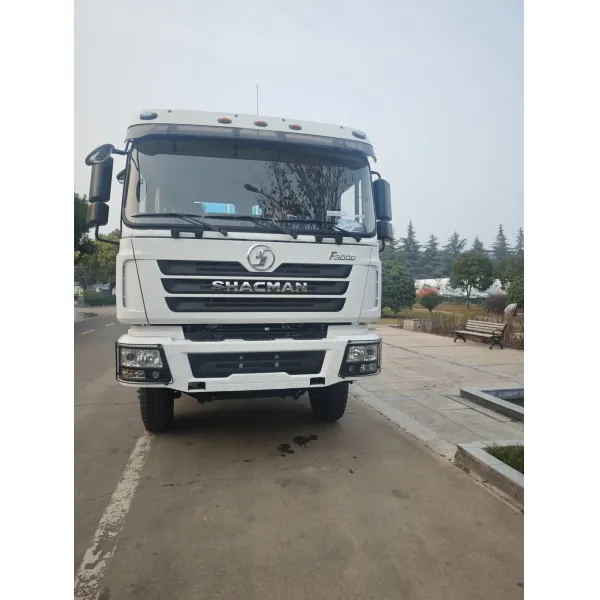 Manual Transmission Cement Mixer Truck Shacman F3000 6X4 Euro2 340HP