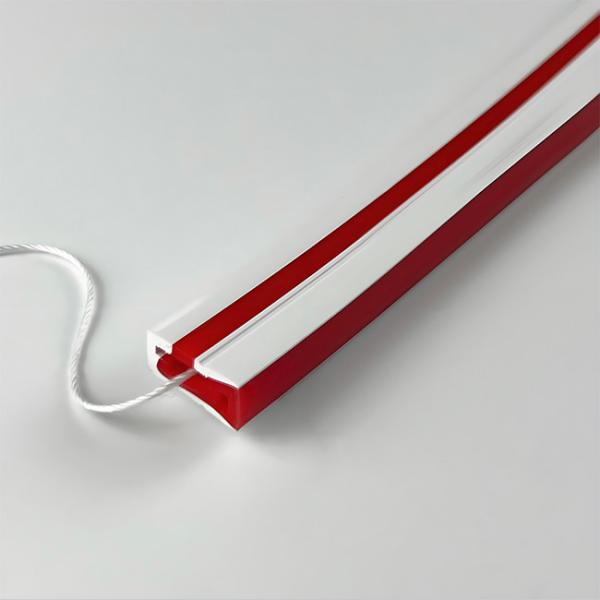 Tubo de neón de silicona con vista lateral 08*16mm Luces de tira LED rojas IP67 Impermeable Personalizado