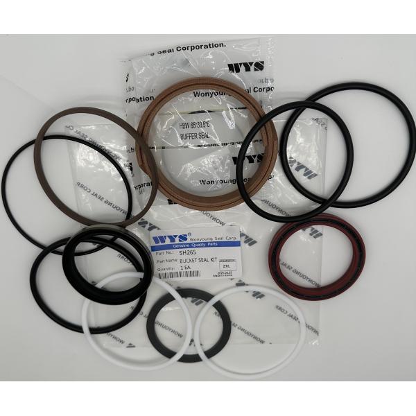 WYS Original Parts SH265 High Quality Excavator Repair Parts Bucket Seal Kit For CATERPILLAR KOMATSU HYUNDAI HITACHI