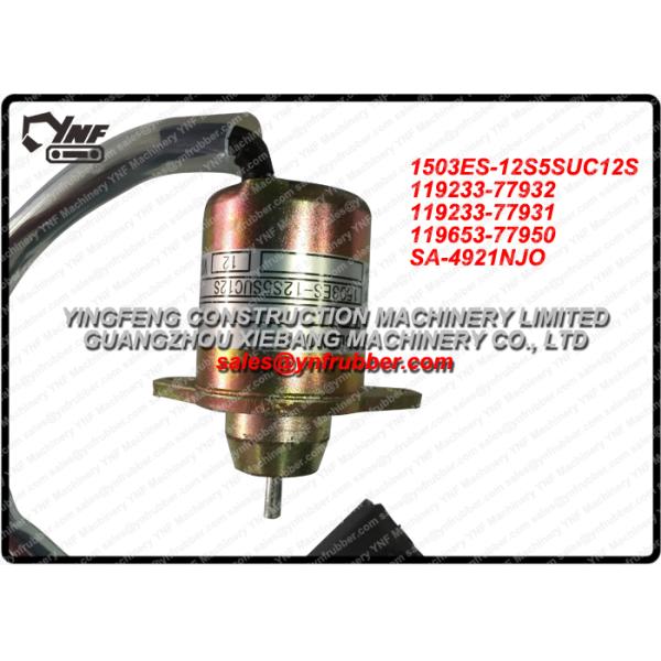 Stop Shutoff Solenoid 1503ES-12S5SUC12S 119233-77932 119233-77931 Sa-4921 For Yanma /Kubota /John Deere /3 Or 4 Cyl. Die
