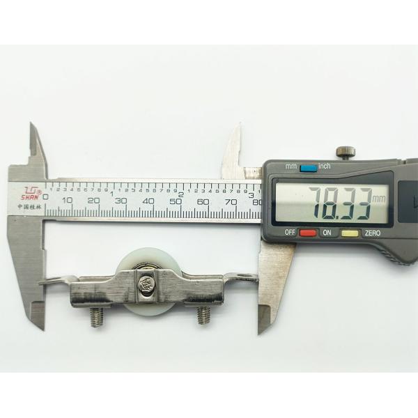 Ролик раздвижной двери утюга POM сверхмощный с ODM 2 колес