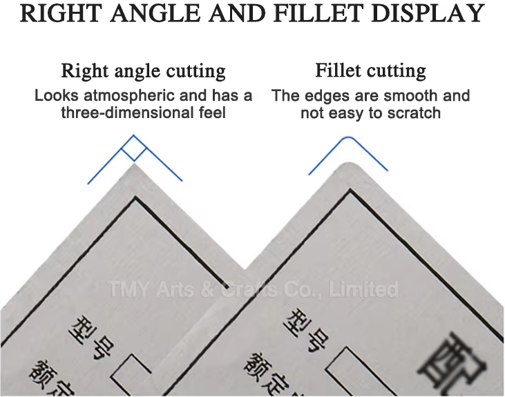 Customize Metal Industrial Label Tag Equipment Data Plates Tags for Common Elements