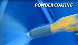 82% Gloss Heat Resistant Powder Coat , RAL1015 Light Ivory Electrostatic Powder Painting