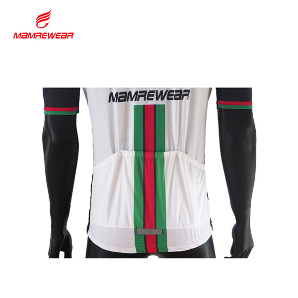 Soft Feel  Race Cut Cycling Jersey , Youth Cycling Jersey Good Elasticity