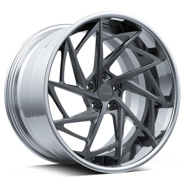 2 morceaux 6061-T6 ont forgé les roues UF/2-118